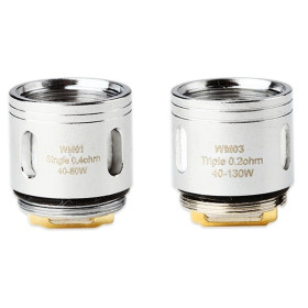 Lot de 5 résistances WM pour Gnome Wismec Lot de 5 résistances WM pour Gnome Wismec