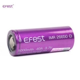 Accu Efest IMR 26650 - 4200 mah (50 A) Accu Efest IMR 26650 - 4200 mah (50 A)