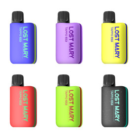 Kit Tappo Air Puff rechargeable (0, 10 ou 20mg/mL) - Lost Mary Kit Tappo Air Puff rechargeable (0, 10 ou 20mg/mL) - Lost Mary