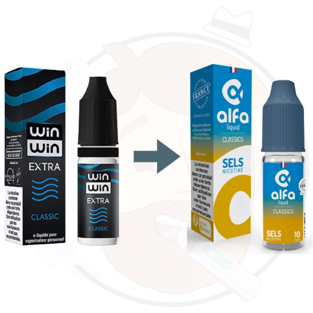 Fr-M sel de nicotine (ex Classic Winwin Extra) - Alfaliquid