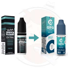 Menthe Glaciale sels de nicotine (ex Fresh Winwin Extra) - Alfaliquid Menthe Glaciale sels de nicotine (ex Fresh Winwin Extra) - Alfaliquid