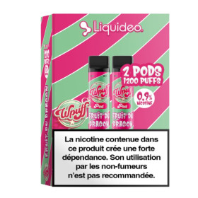 Cartouche Wpuff Pod Version 1800 (pack de 2) - Liquideo Cartouche Wpuff Pod Version 1800 (pack de 2) - Liquideo