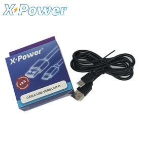 Câble de rechargement USB vers USB-C (1 Mètre) - X Power Câble de rechargement USB vers USB-C (1 Mètre) - X Power