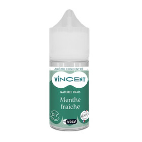 Menthe Fraîche Arôme Concentré 30mL - Vincent (ex-VDLV) Menthe Fraîche Arôme Concentré 30mL - VDLV