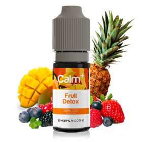 Fruit Detox (DLUO Dépassée) - Calm+ - CBD Des fruits, du CBD, de la nicotine, Calm+