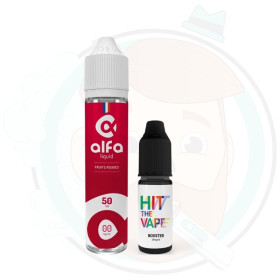 Fruits Rouges 50 ml avec booster(s) de nicotine - Alfaliquid Fruits Rouges 50 ml avec booster(s) de nicotine - Alfaliquid