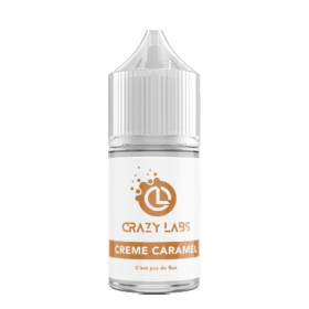 Crème Caramel Arôme Concentré 30mL - Crazy Labs Crème Caramel Arôme Concentré 30mL - Crazy Labs