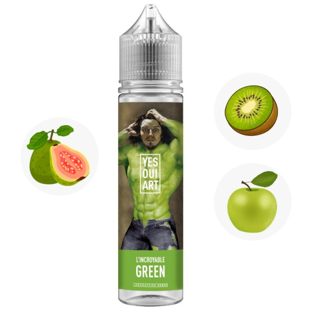 L'Incroyable Green 50 ml (DLUO Dépassée) - Yes We Art - Laboratoire Sense