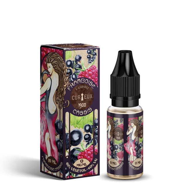 Framboise Cassis (DLUO Dépassée) - Curieux e-liquides