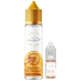 Dessert de Mamie (booster offert) 50 ml - Petit Nuage Dessert de Mamie (booster offert) 50 ml - Petit Nuage