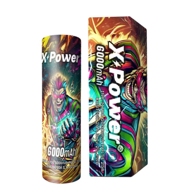 Accu 21700 6000mAh 25A - X Power