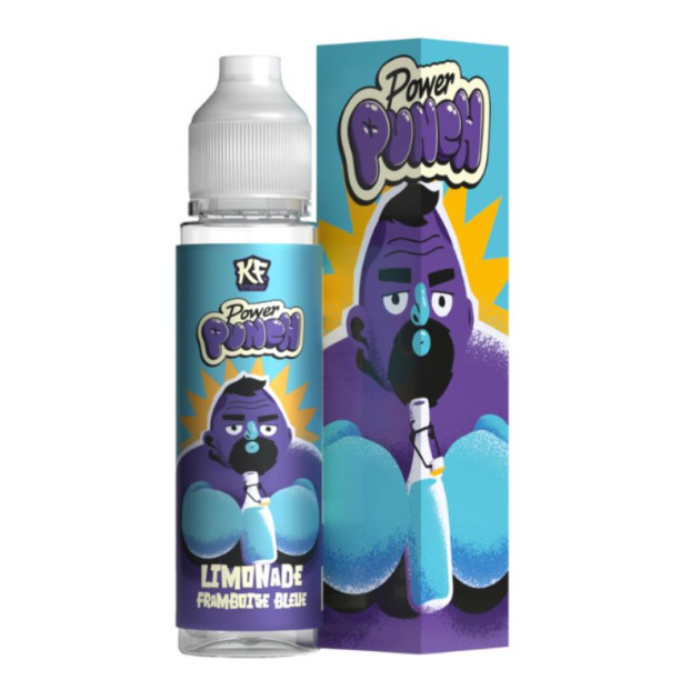 Limonade Framboise Bleues 50 ml - Power Punch par Cloud Vapor