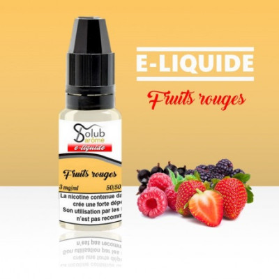 Fruits Rouges - Solubarome, acheter e liquide français pas cher