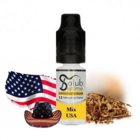 Tabac Mix USA Solubarome, acheter arôme concentré français pas cher
