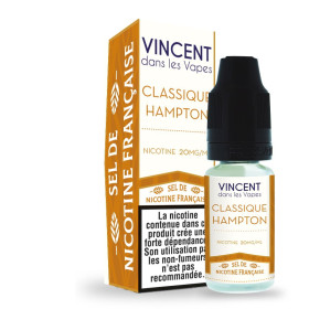 Classique Hampton - Sel de nicotine - VDLV, acheter e liquide aux sels de nicotine