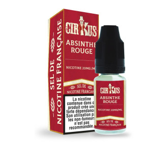 Absinthe Rouge - Sel de nicotine - VDLV, acheter e liquide aux sels de nicotine