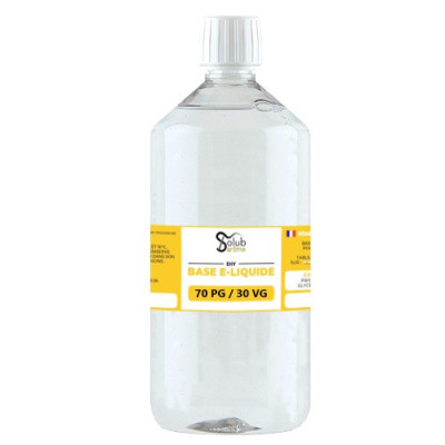 Base 1 litre 30/70 (PG-VG) Solubarome pour fabriquer e liquide pas cher