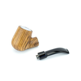 e pipe Bent Zébrano - Corps + stem - Créavap e pipe Bent Zébrano - Corps + stem - Créavap