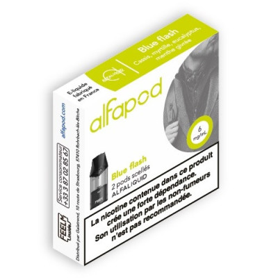 Pods Blue Flash - Alfapod, acheter recharge e liquide pour Alfapod
