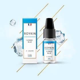 Acheter liquide ultra frais X FREEZ Blue par Roykin pour e cigarette