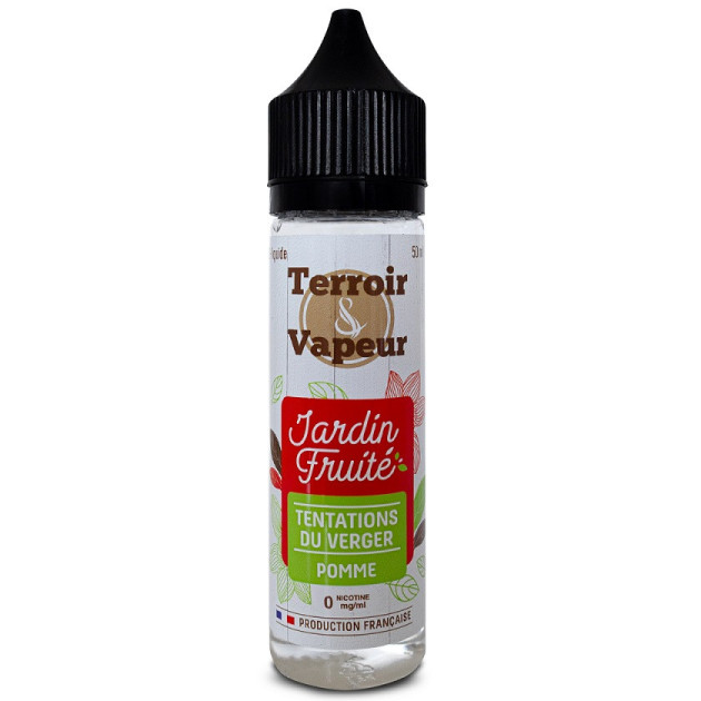 Tentations du Verger 50 ml - Pomme - Terroir&Vapeur