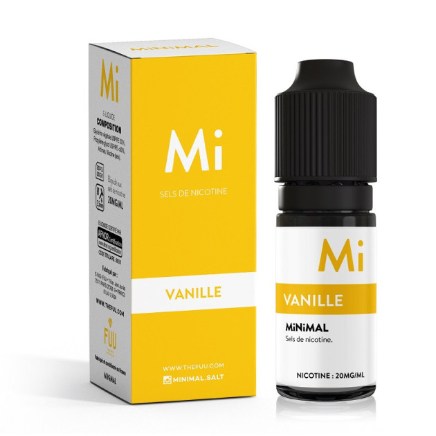 Vanille - Minimal - Sel de nicotine