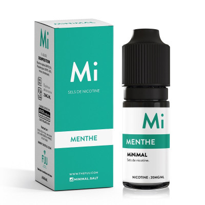 Menthe - Minimal, acheter e liquide aux sels de nicotine