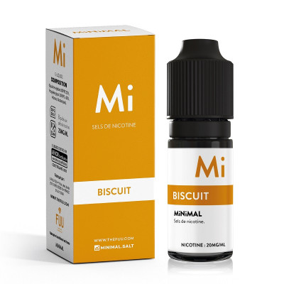Biscuit - Minimal, acheter e liquide aux sels de nicotine