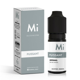 Puissant (DLUO Dépassée) - Minimal - Sel de nicotine Puissant (DLUO Dépassée) - Minimal - Sel de nicotine