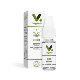 Serenity - Végétol - CBD - Sans Nicotine CBD Végétol sans PG Serenity