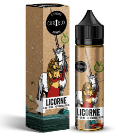 Licorne Végétol 50 ml - Curieux e-liquides Licorne Végétol 50 ml - Curieux e-liquides