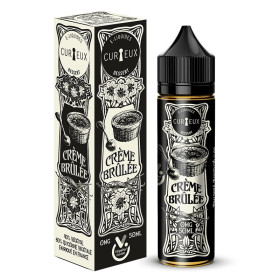 Crème Brulée 50 ml - Curieux e-liquides Crème Brulée 50 ml - Curieux e-liquides