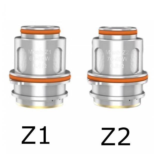 Lot de 5 résistances Z (Zeus Sub ohm Tank) - Généricoils