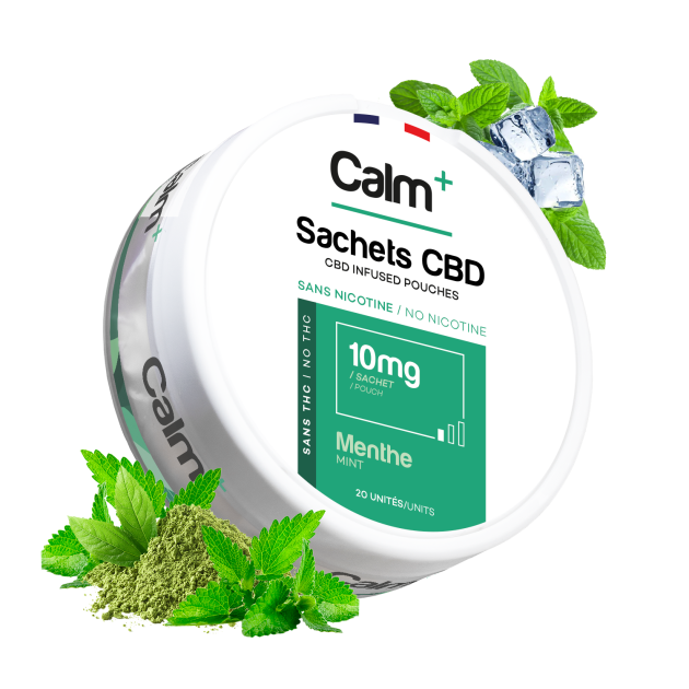 Sachets CBD 10 mg/sachet - Calm+ by Fuu