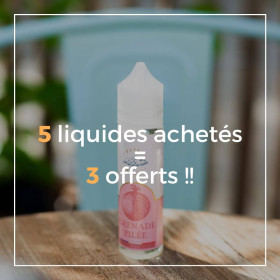 3 E-liquides DE VOTRE CHOIX 3 E-liquides DE VOTRE CHOIX