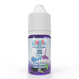 Mûre Cassis Soft arôme concentré 30 ml - Alfaliquid - Granita Mûre Cassis Soft arôme concentré 30 ml - Alfaliquid - Granita